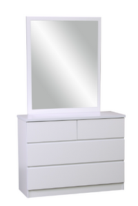 ASTRA 4 Drawer Dresser / Mirror