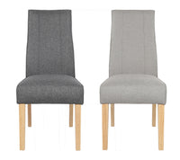 Norway Dining Chair Dark Grey/Smoke Grey