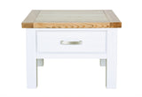 Hampshire Lamp Table Solid Timber 1 drawer