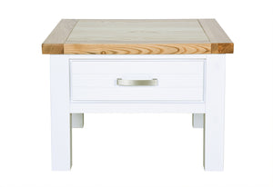 Hampshire Lamp Table Solid Timber 1 drawer