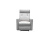 Cascade Leather Recliner 1/2/3 Seat-(Grey / Black)