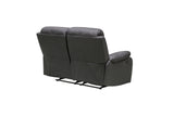 Scott Fabric Recliner 1/2/3 Seat-Rhino Fabric Black