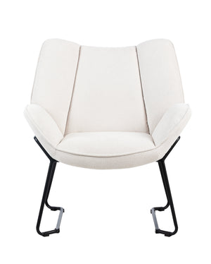 Lyon Leisure Chair Cream / Grey Fabric