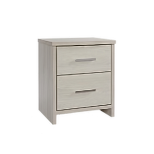 Atlas Two Drawer Bedside Table