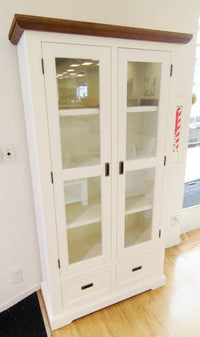 Hamptons Large Display Cabinet
