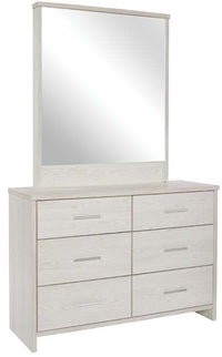 ATLAS 6 Drw Lowboy (Dressing table only no mirror) - 1153W