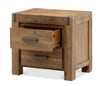 Silverstrike Bedside Table Solid Acacia