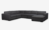 Ocean modular Lounge-Aurora Slate-Joryhenley-A: 2 Seat-Jory Henley Furniture