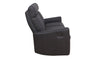 Cascade Fabric Recliner 1/2/3 Seat-Rhino-Joryhenley-2 Seat-Rhino Fabric Black-Jory Henley Furniture