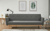 Esta Sofa Bed (Light / Dark Grey)-Joryhenley-Dark Grey-Jory Henley Furniture