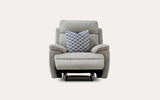 Evans Fabric Recliner 1/2/3 Seat-Joryhenley-1 Seat-Light Grey-Jory Henley Furniture