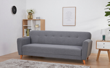 Lauren Sofa Bed (Dark Grey)-Joryhenley-Jory Henley Furniture