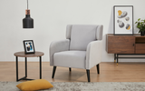 Cirro Armchair (Bright Grey)-Joryhenley-Jory Henley Furniture