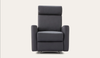Cascade Fabric Recliner 1/2/3 Seat-Rhino-Joryhenley-1 Seat-Rhino Fabric Black-Jory Henley Furniture