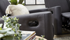 Cascade Fabric Recliner Suite-Rhino-Joryhenley-3+2+1 Seat-Rhino Fabric Black-Jory Henley Furniture
