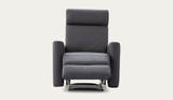 Cascade Fabric Recliner 1/2/3 Seat-Rhino-Joryhenley-1 Seat-Rhino Fabric Black-Jory Henley Furniture
