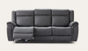 Coastline Fabric Recliner Suite-Rhino-Joryhenley-3+2+1 Seat-Rhino Fabric Black-Jory Henley Furniture