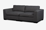 Ocean modular Lounge-Aurora Slate-Joryhenley-A: 2 Seat-Jory Henley Furniture