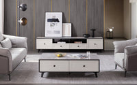 Milford Tv Unit / Creamic - Jory Henley Furniture