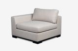 Ocean Fabric modular Lounge- 1S with Arm - Beige/ Grey