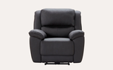 Owen Fabric Recliner 1/2/3 Seat-Rhino-Joryhenley-1 Seat-Rhino Fabric Black-Jory Henley Furniture