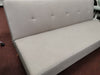 Stanley Fabric Sofa Bed (Light Grey/Khaki Light)