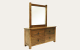 Jamison Dresser with Mirror - Jory Henley Furniture